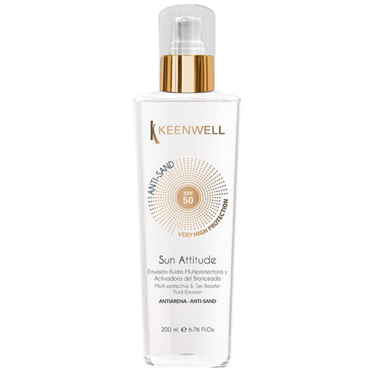 KEENWELL SUN ATTITUDE FLUIDAS NUO SAULĖS SPF50, 200 ml