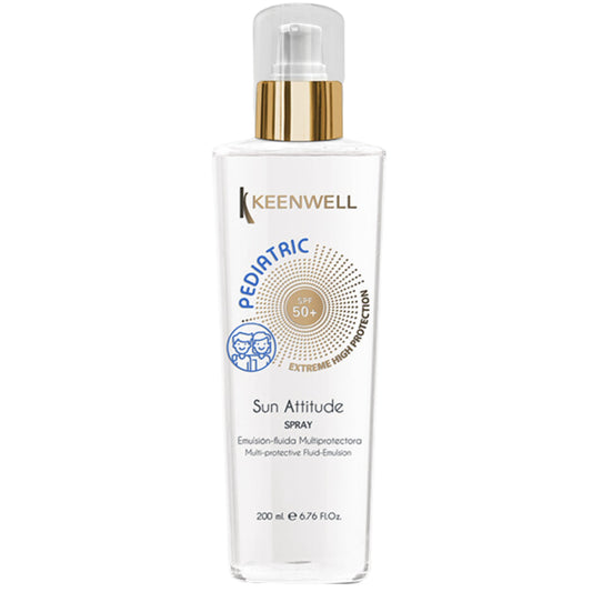 KEENWELL SUN ATTITUDE FLUIDAS NUO SAULĖS VAIKAMS SPF50, 200 ml