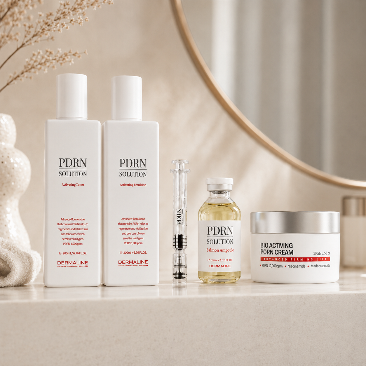 Dermaline rinkinys 4+DOVANA 🎁