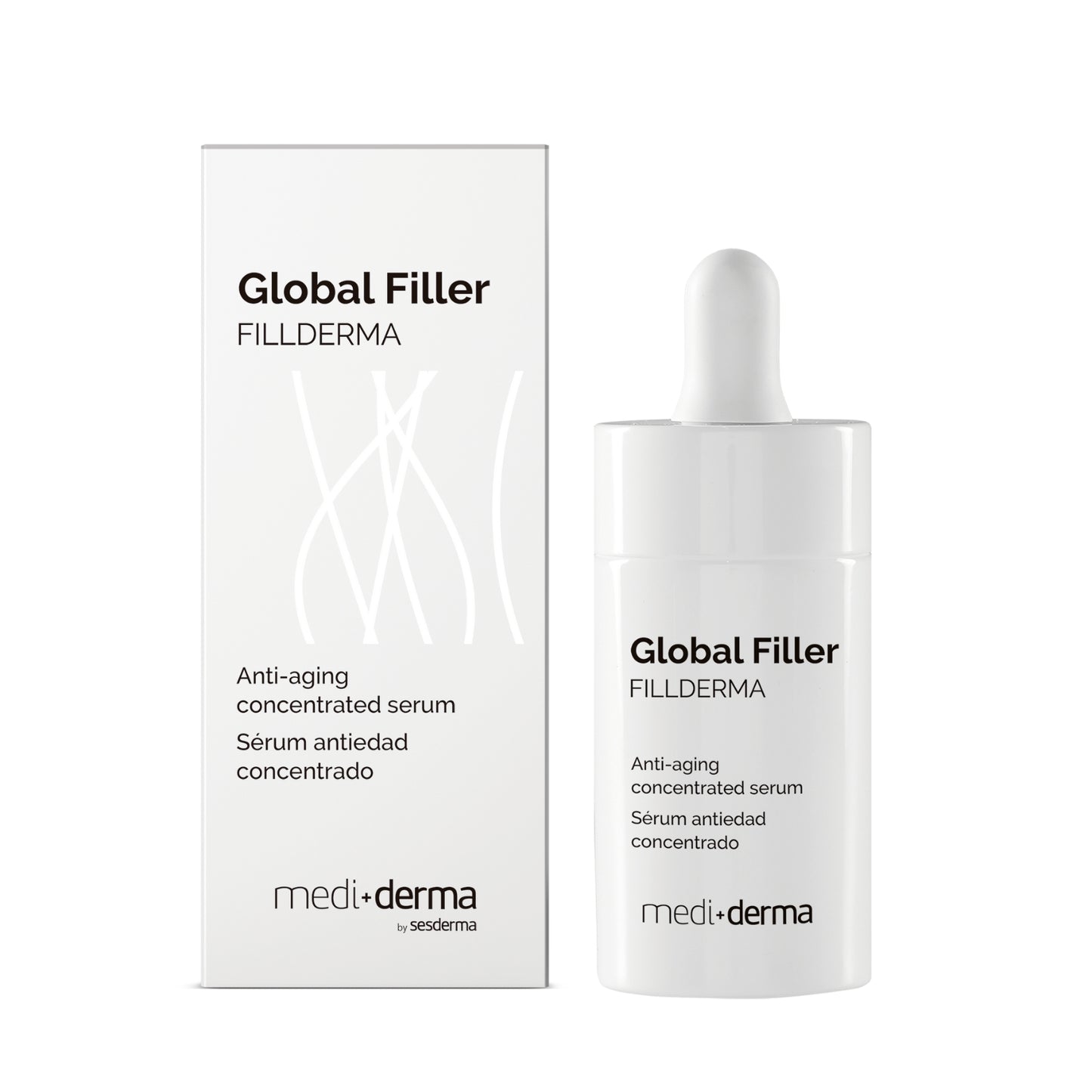 MEDIDERMA FILLDERMA GLOBAL FILLER ANTI-AGING VEIDO SERUMAS, 30ml