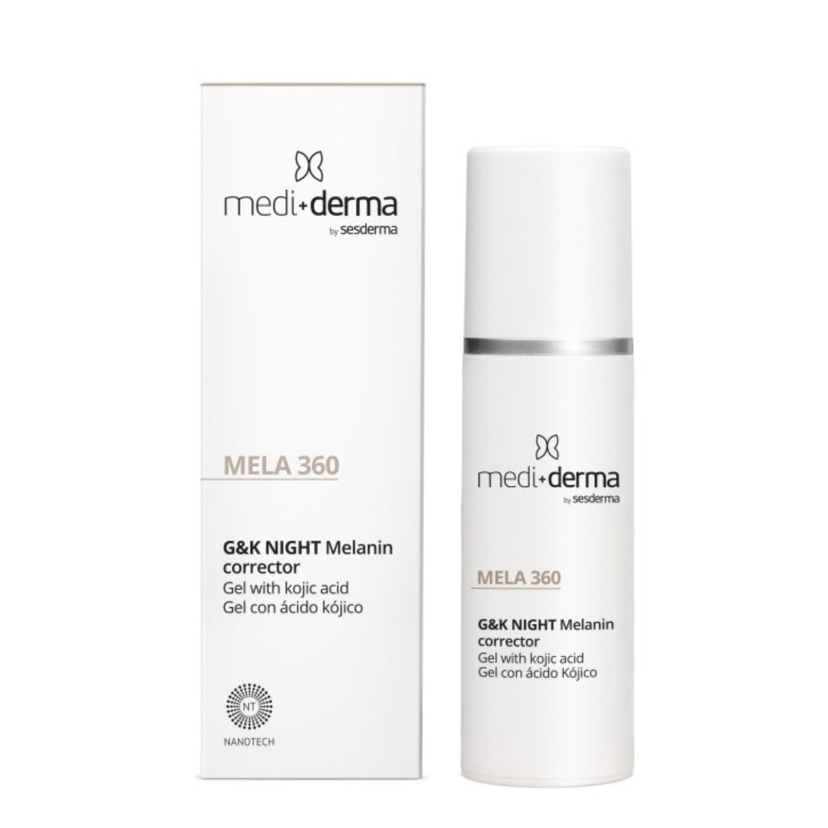 MEDIDERMA HOMECARE G&K NIGHT DEPIGMENTUOJANTIS GELIS, 30 ML
