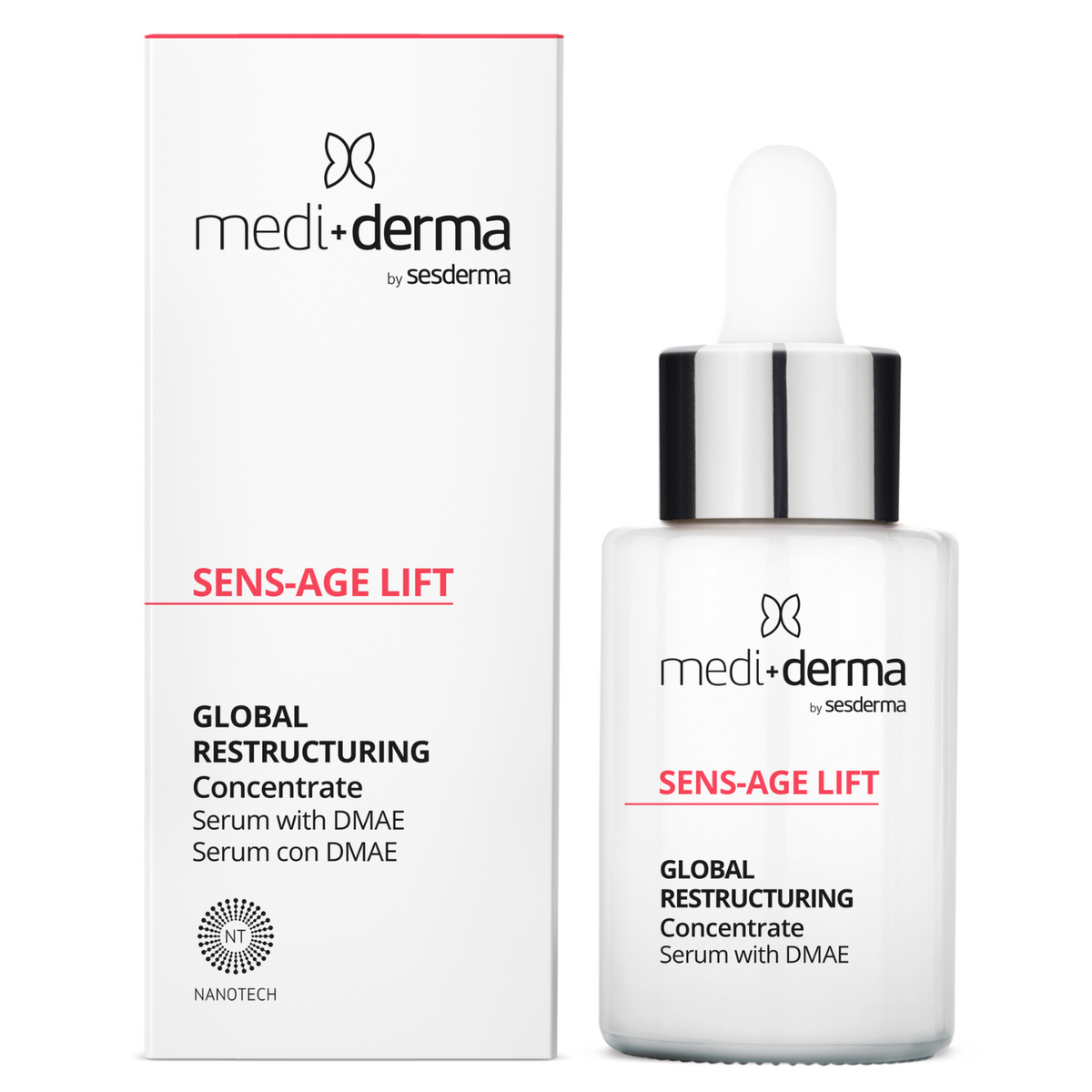 MEDIDERMA HOMECARE GLOBAL RESTRUCTURING STANGRINANTIS SERUMAS SU DMAE, 30 ML
