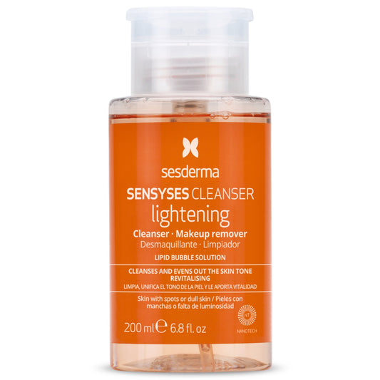SESDERMA SENSYSES LIGHTENING SKAISTINANTIS LIPOSOMINIS VALIKLIS, 200 ML