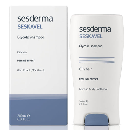 SESDERMA SESKAVEL ŠAMPUNAS SU GLIKOLIO RUGŠTIMI, 200 ML