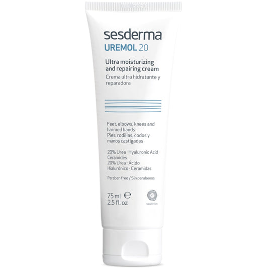SESDERMA UREMOL 20 KUNO KREMAS SU ŠLAPALU PROBLEMINEMS VIETOMS, 75 ML