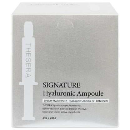 THESERA SIGNATURE HYALURONIC DRĖKINANČIOS AMPULĖS, 20x4 ML