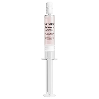 THESERA SIGNATURE RED VITAMIN ŠVIESINANČIOS IR SKAISTINANČIOS AMPULĖS, 20x4 ML